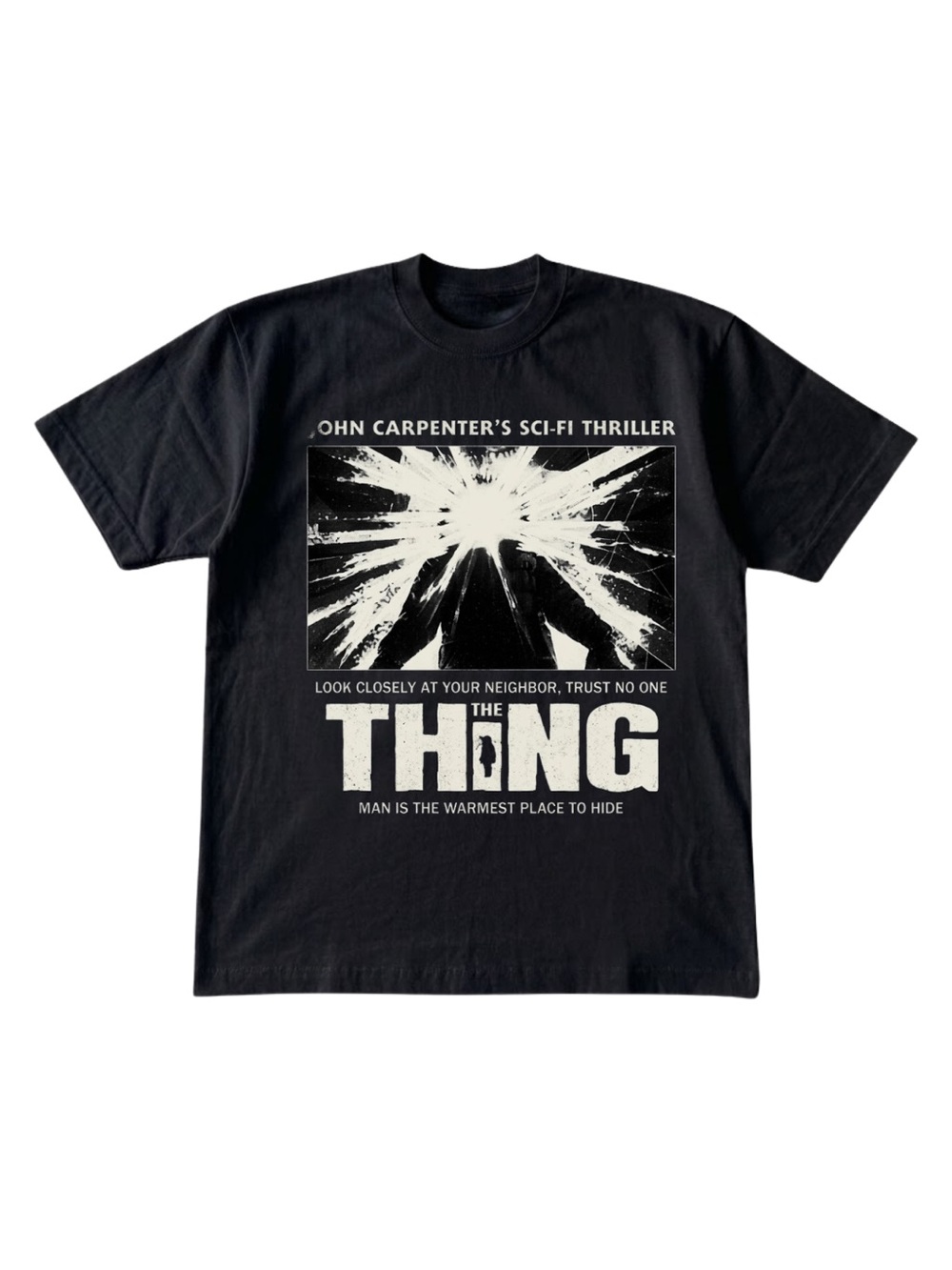 Gildan The Thing Graphic Tee - Black